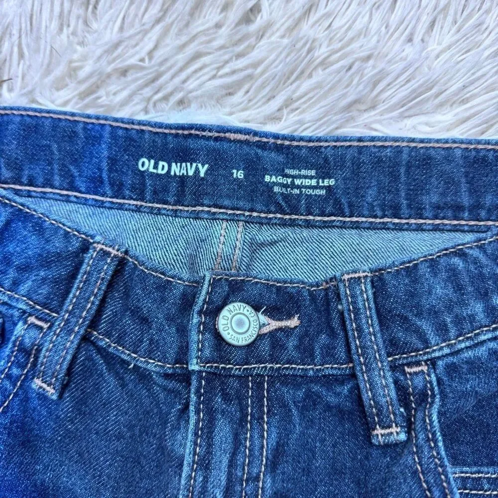 2 piece boys jeans bundle size 16 by GAP & Old Navy